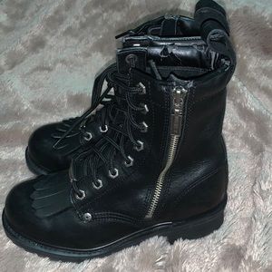 Woman’s Harley-Davidson Full Grain Logger Boot size 6.5